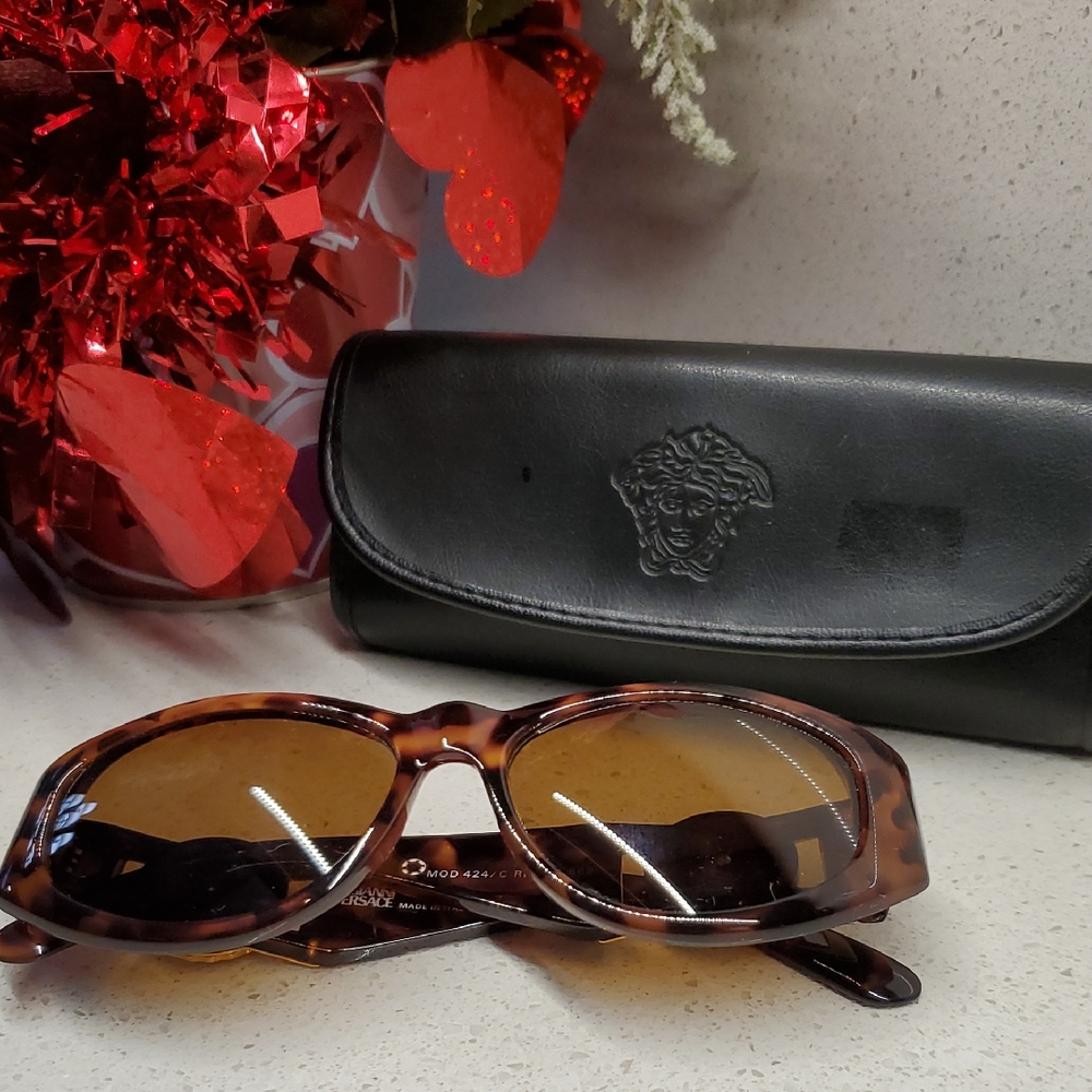 GIANNI VERSACE MOD424/COL869 sunglasses - Picture 2 of 11